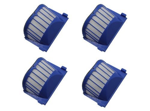 Iautomatic For Roomba 500 Series Aero Vac Filter Blue 550 AeroVac 560 570 580 530 540 600-4 Pack N2
