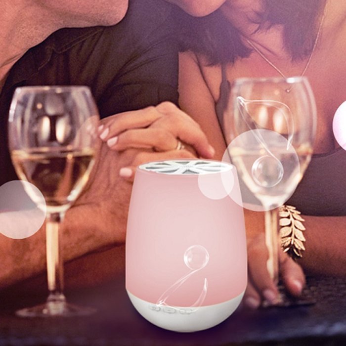 Igingko Bluetooth Speaker with LED Smart Table Lamp for Home Party Wedding(Hands-free Bluetooth Speakerphone,Music... N6