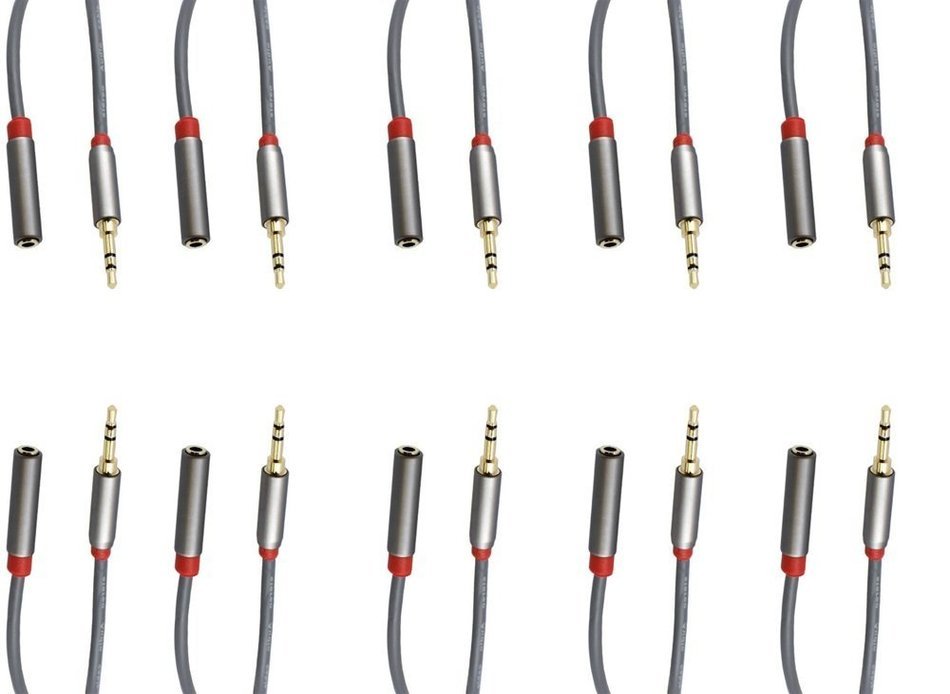 C&E 3 Feet 3.5mm Stereo Male to Female Extension Cable CNE64124 N7