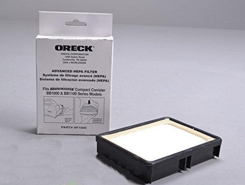 ORECK BB1000, BB1100, CC1600B BUSTER B VACUUM HEPA FILTER HF1000 # HF ...