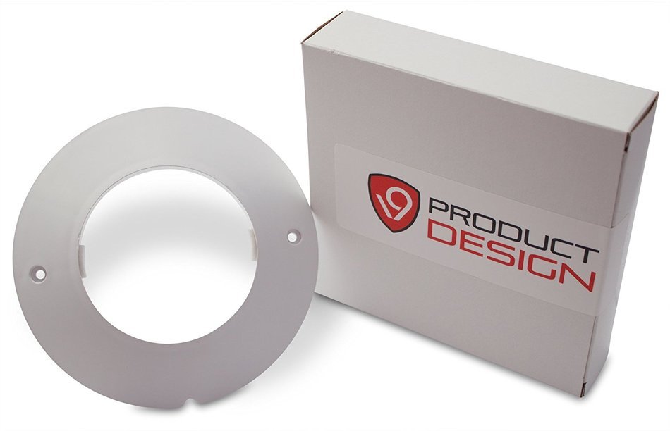 Dot Ceiling and Wall Mount for Dot White - Made in USA! Works with 1st and 2nd Generation Dot
