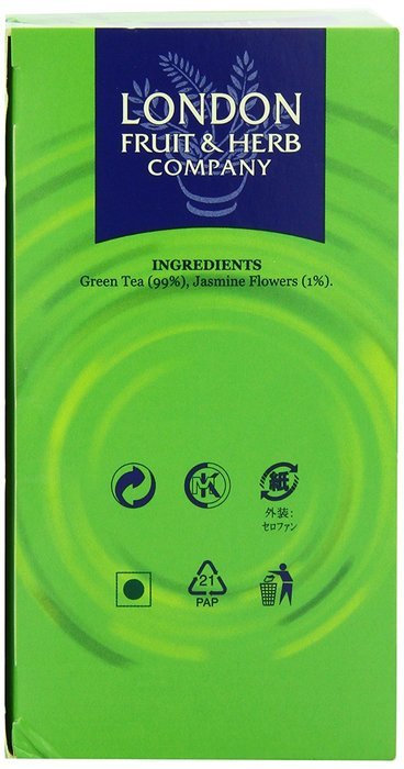 London Fruit & Herb Company Green Tea, Variety Pack, 20 Count N25
