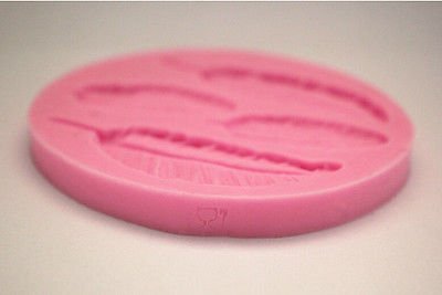 Mini Feather Silicone Handmade Fondant/Cake Decorating DIY Mold Baking Tools New