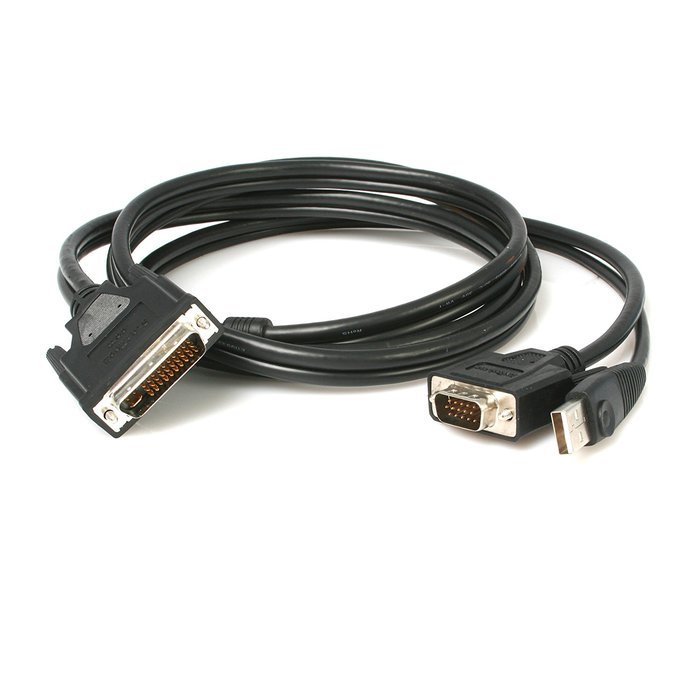 StarTech 6-Feet M1 to VGA Projector Cable with USB (M1VGAUSB6) N2