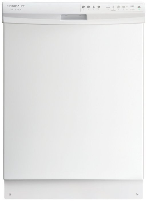 Frigidaire FGBD2434PW 24" White Full Console Dishwasher - Energy Star