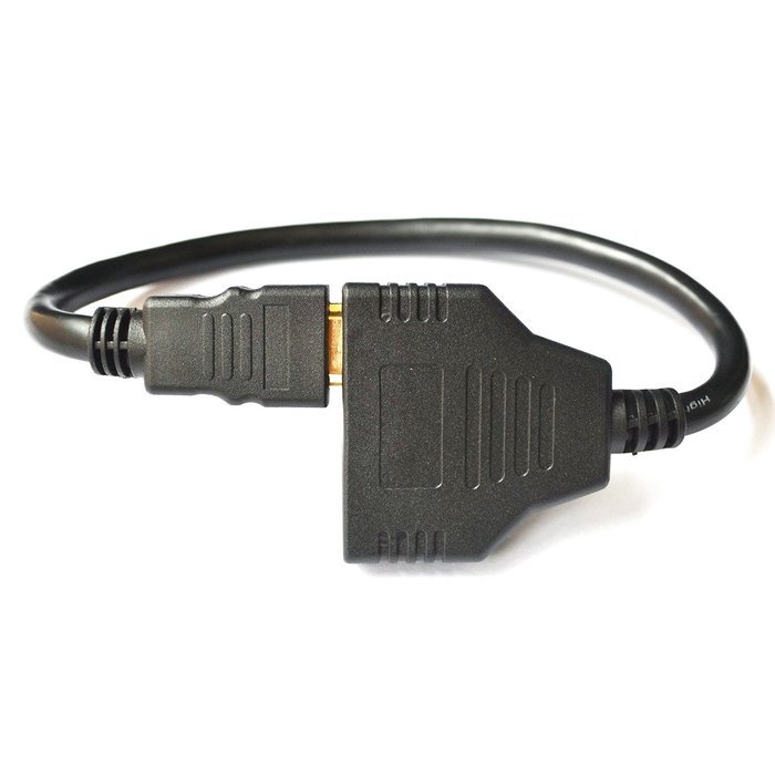 Valinks(TM) HDMI Male To Dual HDMI Female 1 to 2 Way Splitter Adapter Cable For HDTV,Support Two TVs The Same... N2