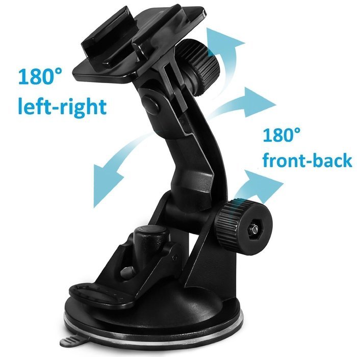 dOvOb Action Camera Mount Connection to 1/4 inch 20 Adapter Mount for Gopro DBPower Lightdow N102