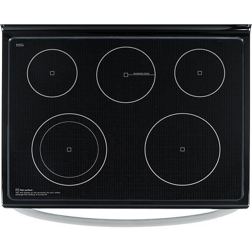 LG LRE3083ST 30" Stainless Steel Electric Smoothtop Range - Convection N2