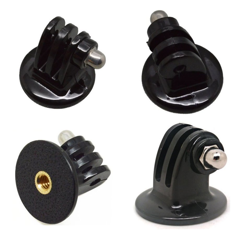 dOvOb Action Camera Mount Connection to 1/4 inch 20 Adapter Mount for Gopro DBPower Lightdow N106