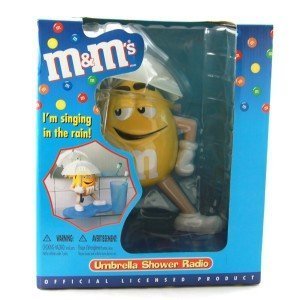 Vintage M&M's Umbrella Shower Radio