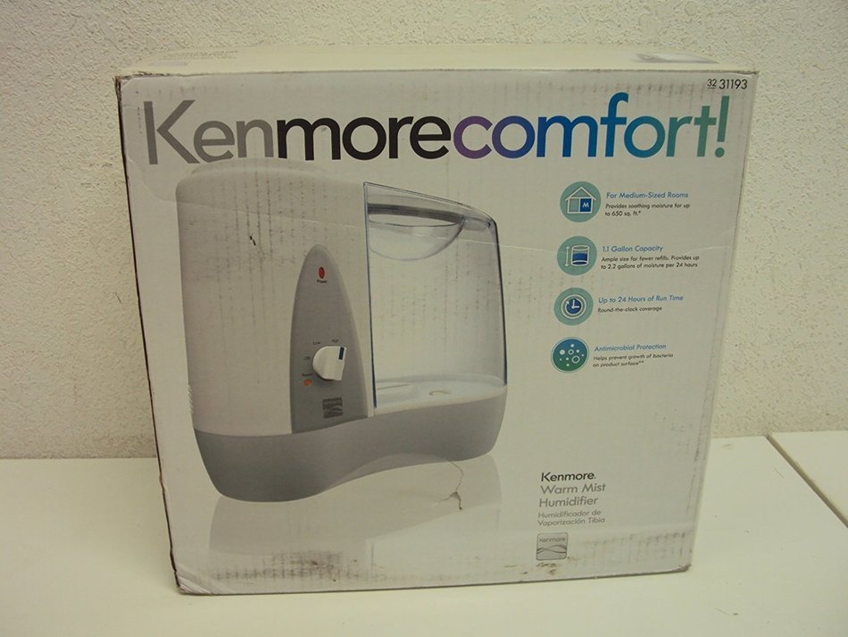 Kenmore Warm-mist Humidifier 1.1 Gal.