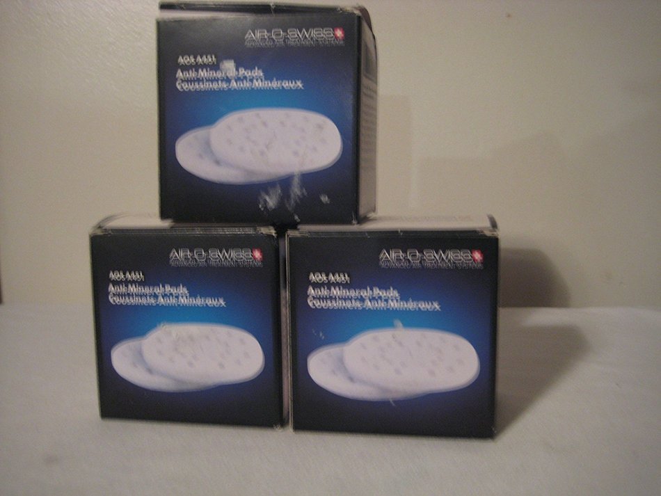 BONECO A451 Anti-Mineral Pads, 6 pack (3 pack )