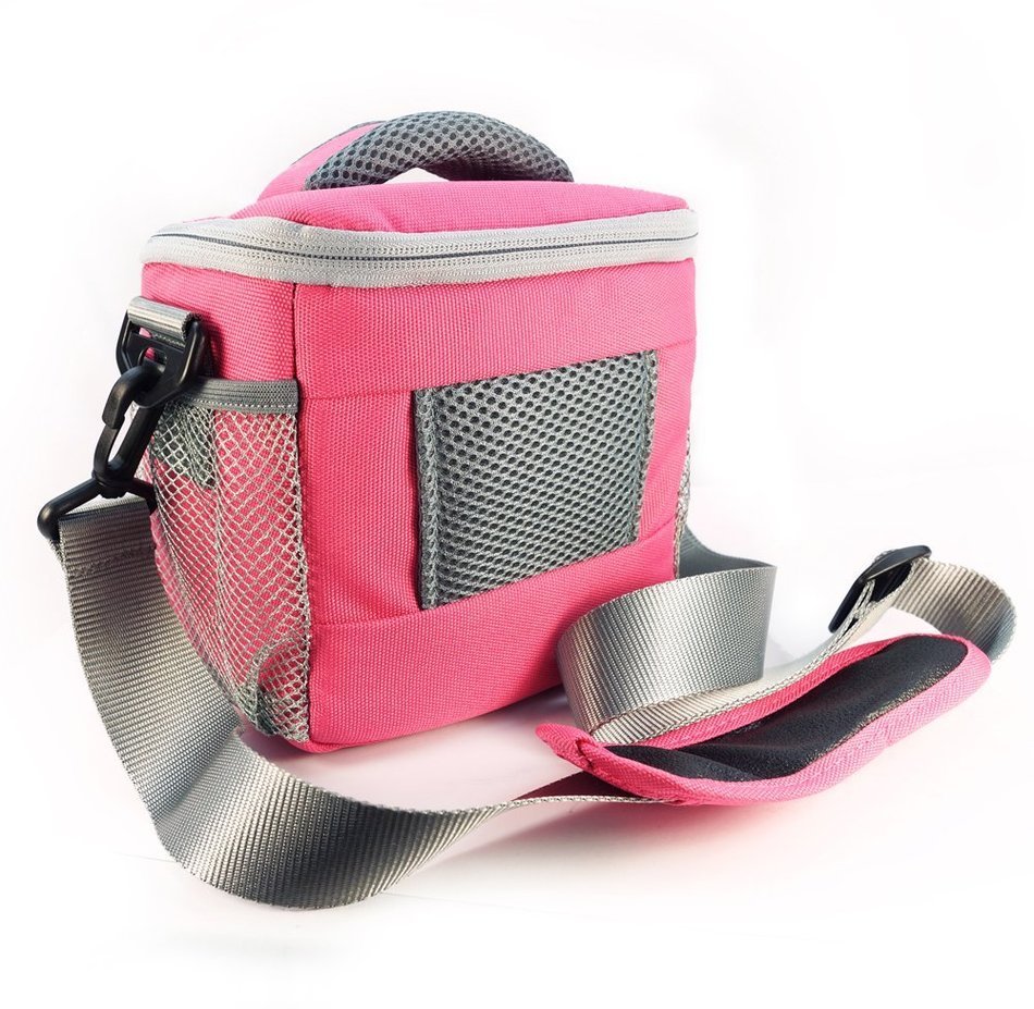 Tuff-Luv Small Shoulder Bag camera case cover for Digital Camera / Compact SLR - Pink N5