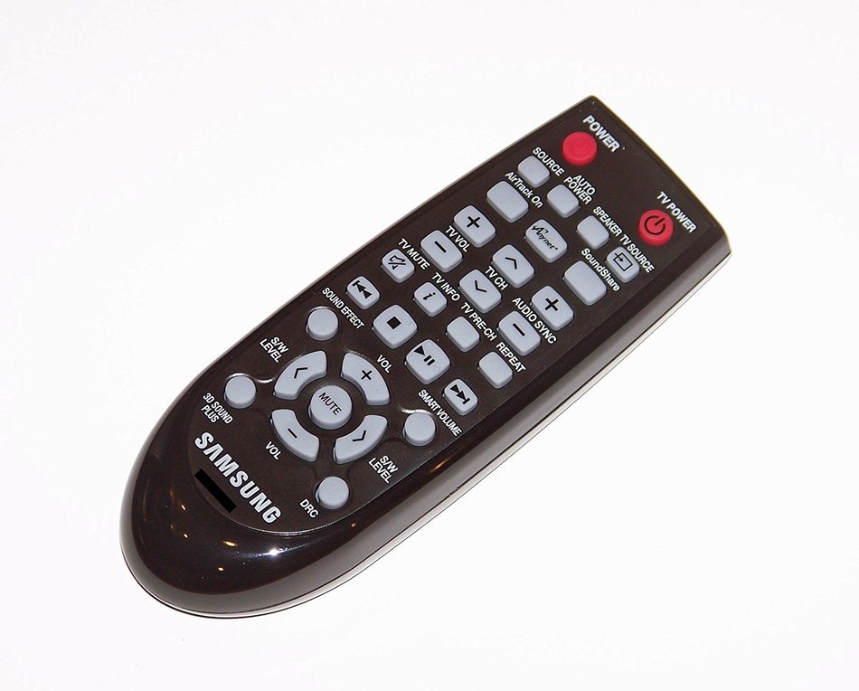 OEM Samsung Remote Control: HWF550/ZAZZ01, HW-F550/ZAZZ01, HWF750, HW-F750