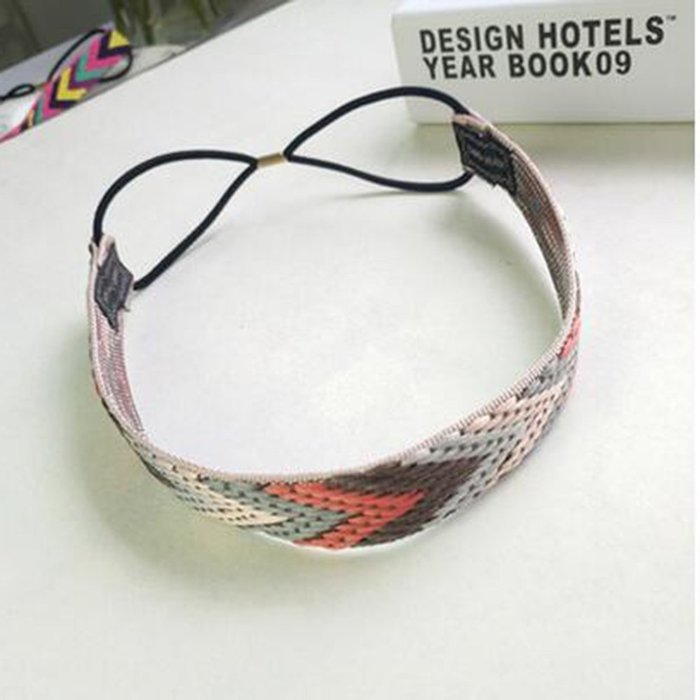 Yaheeda 5pcs Women Hair Band,Classic Bohemian Style Elastic Headband for Women and Girls N4