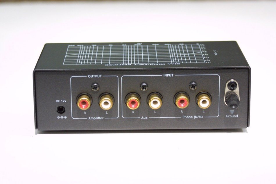 TCC TC-753LC BLACK Phono Preamp w/AUX Input, Premium High Output Adaptor and TC-ADUSB Digital Recording Adaptor...