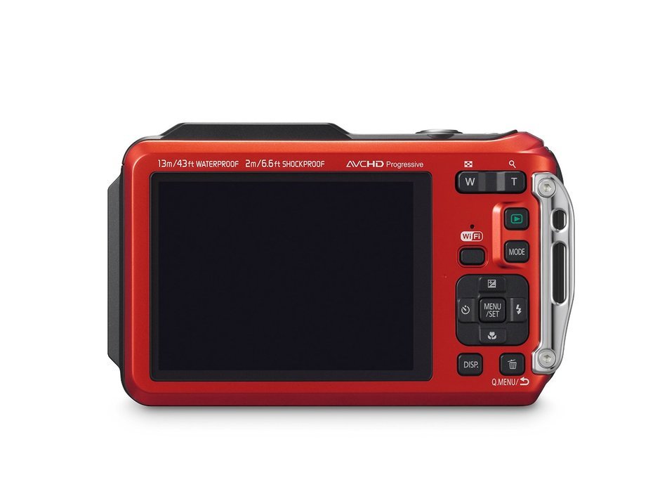 Panasonic DMC-TS6R LUMIX WiFi Enabled Tough Adventure Camera (Red) N10