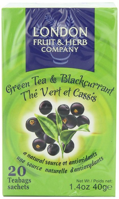 London Fruit & Herb Company Green Tea, Variety Pack, 20 Count N32