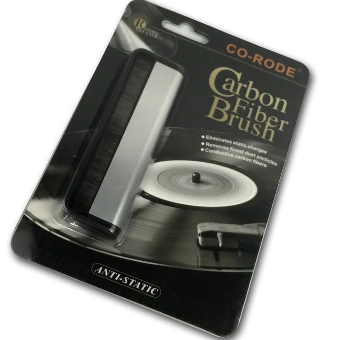 CO-RODE Anti Static Carbon Fiber LP Record Clean Brush for Vinyl N4