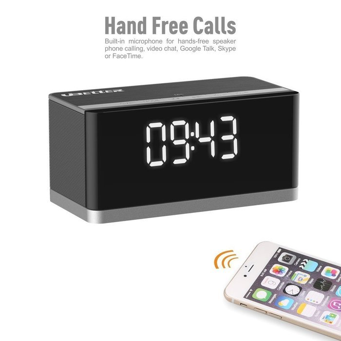 Ubetter Portable Wireless Bluetooth Speaker, Powerful Sound with Enhanced Bass, Surround Speakers with FM Radio... N7