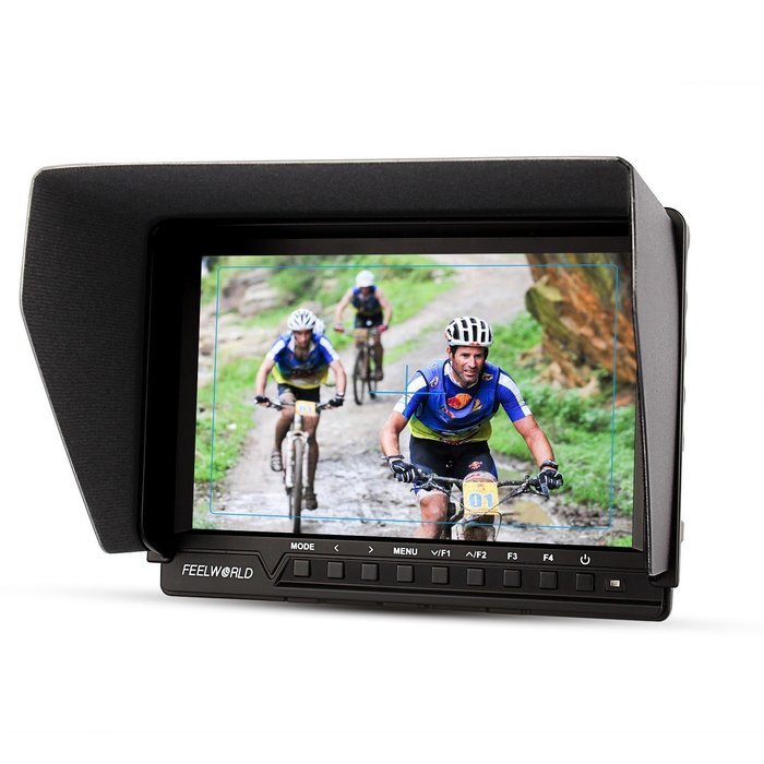 Feelworld FW760 FW-760 (FW-759 Upgrade Version) 7'' Video Monitor IPS Full HD 1920x1200 HDMI 1080p with Sunshade... N5