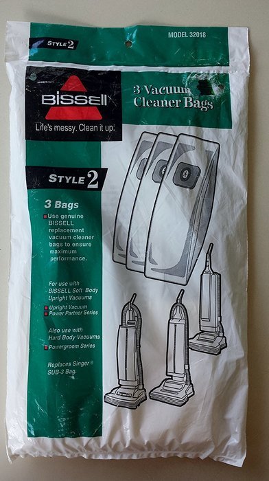 Bissell Style 2 Vacuum Bags N2