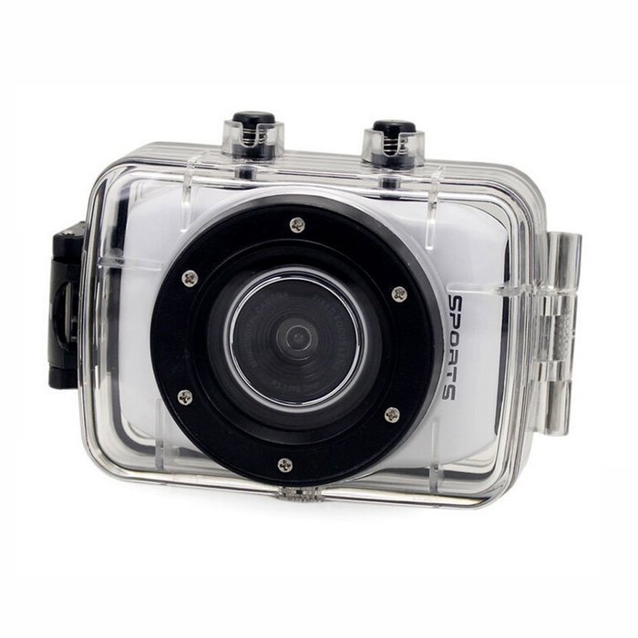 niceEshop(TM) Portable Outdoor Sport HD Camera Dashboard Dash Mini Video Camera (White) N6