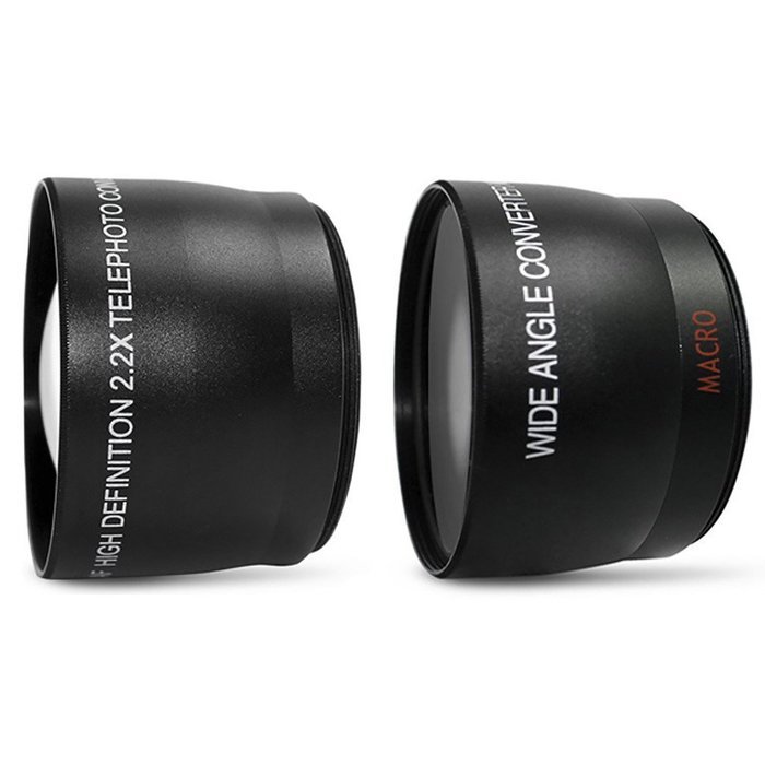 Canon EOS 80D DSLR Camera + Canon 18-55mm IS STM Lens + Tamron 70-300mm Macro Lens + 0.43X Wide Angle Lens + 2.2x... N4