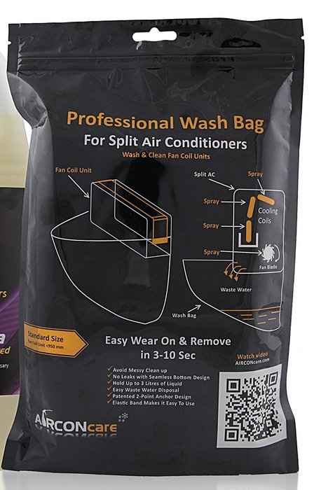 Air Conditioner Wash Bag (Small - FCU Length less than 950 mm)