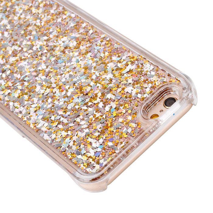 iPhone 6 Plus / 6S Plus Case,PHEZEN Christmas Tree Santa Claus Design Cool Quicksand Moving Stars Bling Glitter... N10