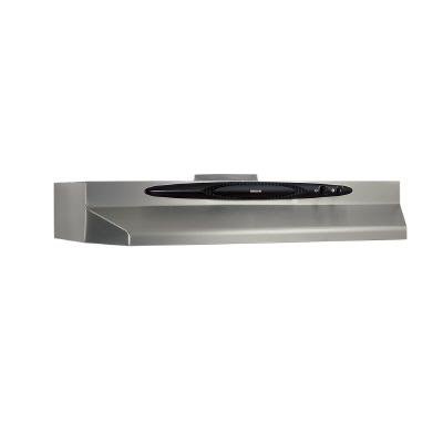 Broan QT230BL Convertible Range Hood, 30-Inch, Black N4