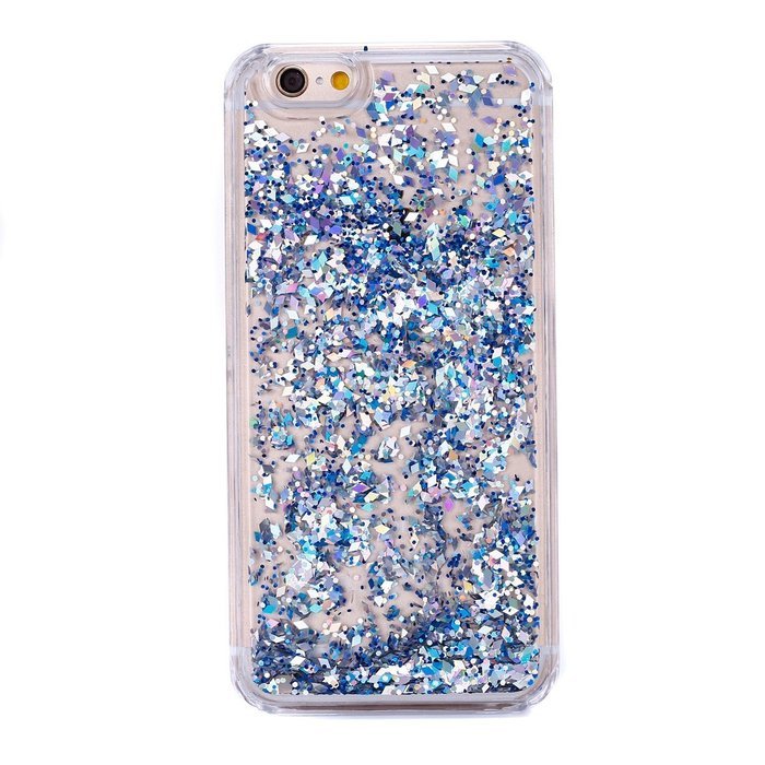 iPhone 6 Plus / 6S Plus Case,PHEZEN Christmas Tree Santa Claus Design Cool Quicksand Moving Stars Bling Glitter... N15