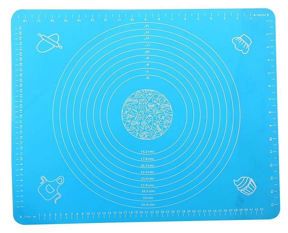 Zicome Silicone Non Stick Baking Mat for Bread, Pastry, Macaron, Cookie, Dough and More - Measurements Included...