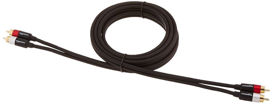 AmazonBasics 2-Male to 2-Male RCA Audio Cable - 15 Feet N10