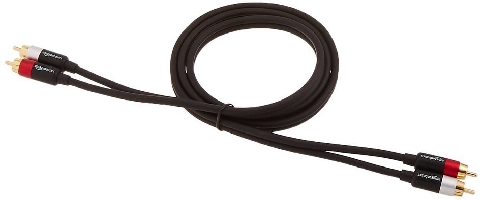AmazonBasics 2-Male to 2-Male RCA Audio Cable - 15 Feet N13