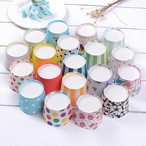 50pcs/lot, Round Flower and Heart Baking Cups,candy Cups,nut Cups,cupcake Liners,treat Favors N3