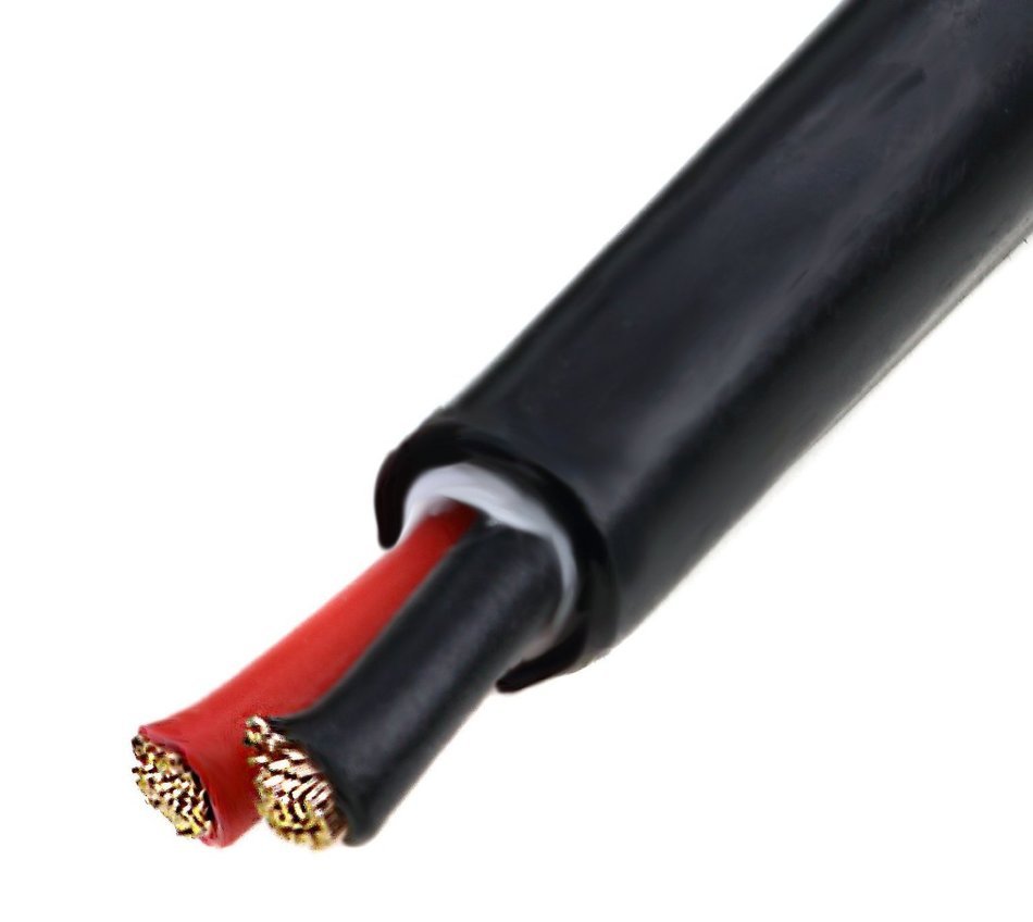 RiteAV - 14 AWG 100-Feet Direct Burial Speaker and Lighting Wire (2 Channel , Pure Oxygen Free Copper, High Strand... N4