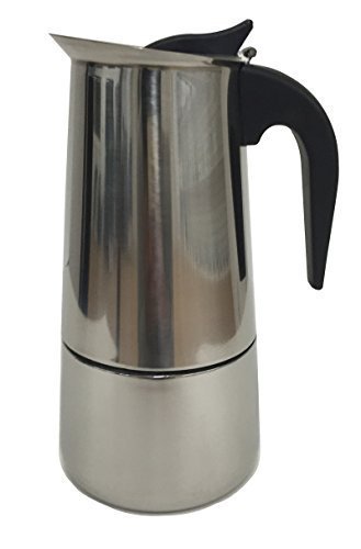 Maxware Stainless Steel Stovetop Espresso Maker, 9 Cups