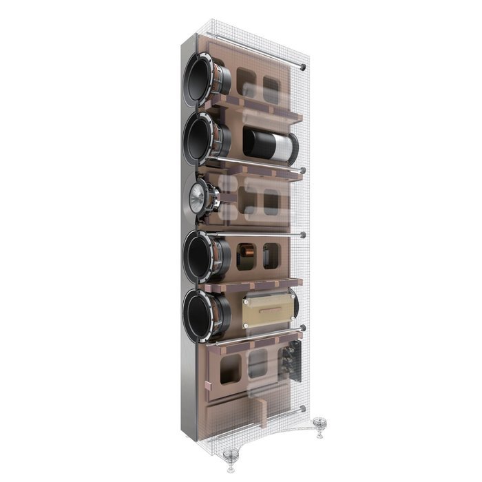 KEF REFERENCE 5 Floorstanding Loudspeaker - High Gloss Piano Black (Pair)