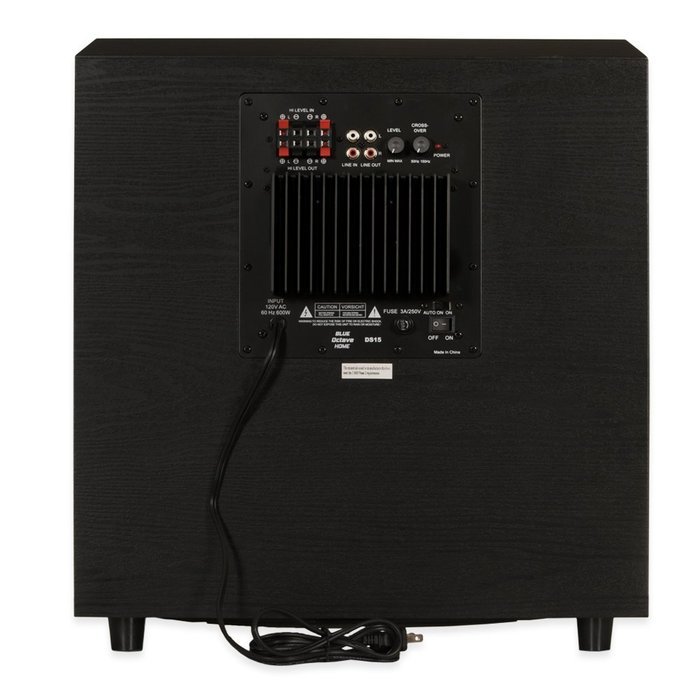 Blue Octave Home DS15 Subwoofer (Black) N2