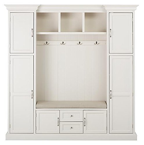 Royce All in one Mudroom, LARGE, POLAR WHITE N9