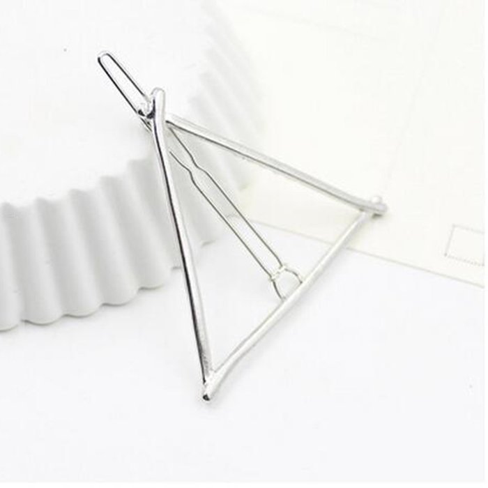 Yaheeda 4pcs Women Hair Clip Clamps Accessories,Barrette Gold Silver Metal Hair Clip Headband N14