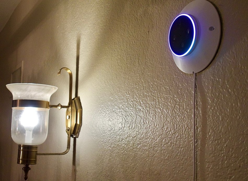 Dot Ceiling and Wall Mount for Dot White - Made in USA! Works with 1st and 2nd Generation Dot N6