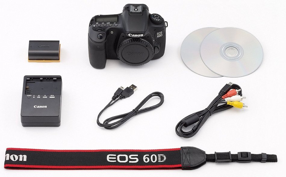 Canon EOS 60D 18 MP CMOS Digital SLR Camera with EF-S 18-200mm f/3.5-5.6 IS Lens (discontinued by manufacturer) N60
