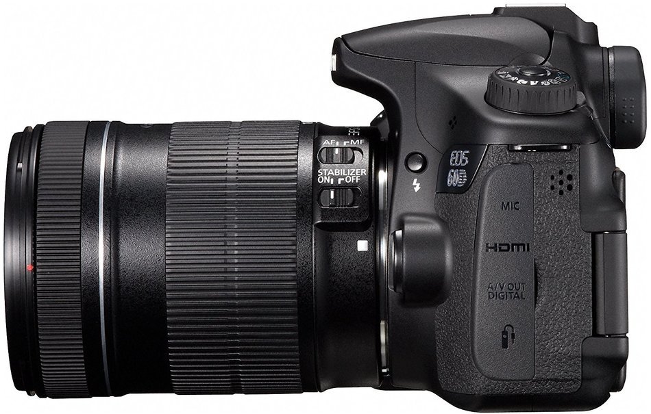 Canon EOS 60D 18 MP CMOS Digital SLR Camera with EF-S 18-200mm f/3.5-5.6 IS Lens (discontinued by manufacturer) N62