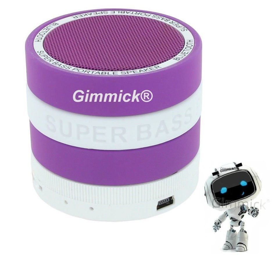 Gimmick&reg; Super Bass Bluetooth Wireless Mini Portable Speaker For IPhone Tablet Samsung Strong Stereo Sound Many... N2