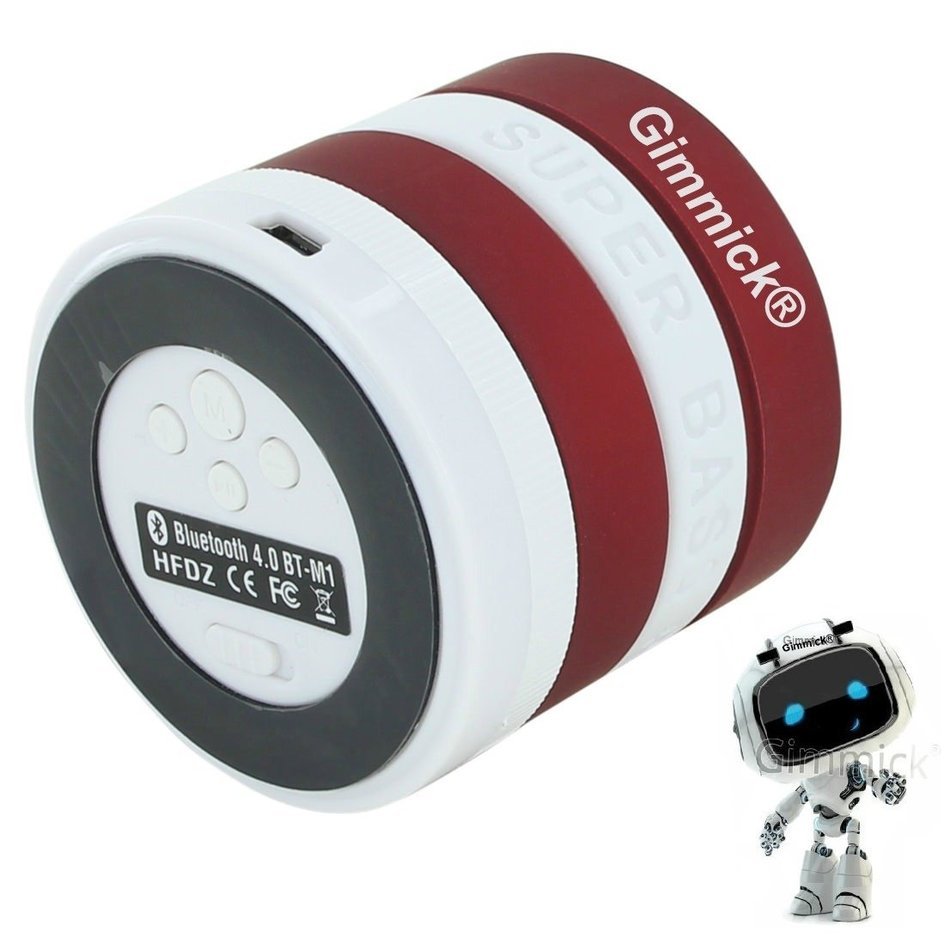 Gimmick&reg; Super Bass Bluetooth Wireless Mini Portable Speaker For IPhone Tablet Samsung Strong Stereo Sound Many... N4