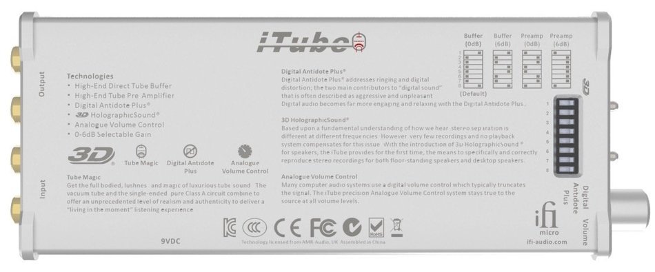 iFi Micro iTube Tube Buffer and Preamp
