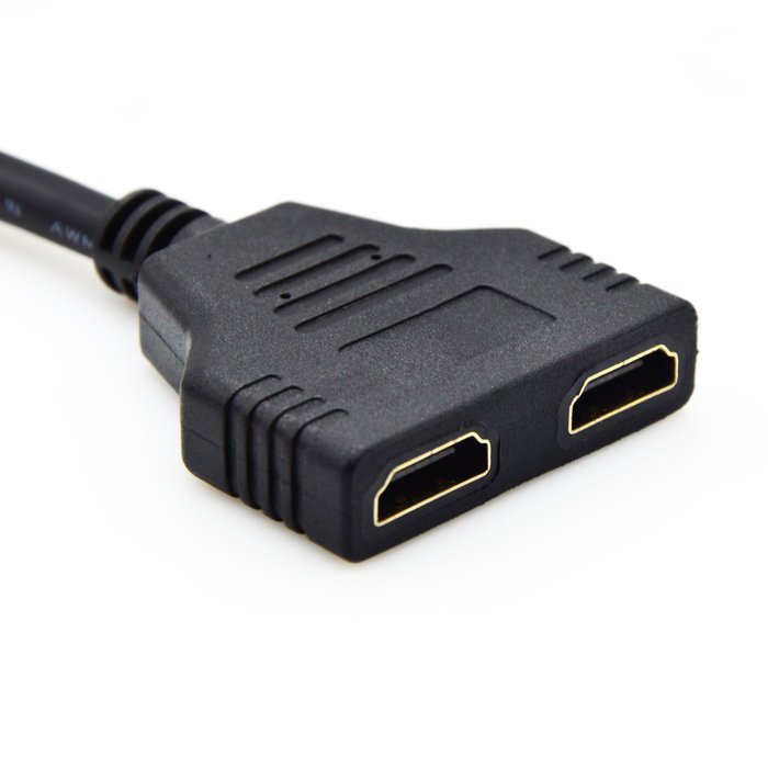 Valinks(TM) HDMI Male To Dual HDMI Female 1 to 2 Way Splitter Adapter Cable For HDTV,Support Two TVs The Same... N4