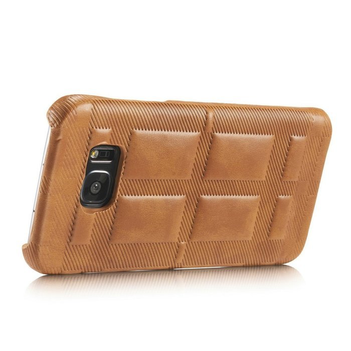 SAMSUNG GALAXY S7EDGE CASE ,Aroko Phone Case, Handmade Pu Leather Hard S7edge Only! Phone Case, Fashion Genuine... N2